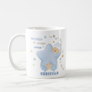 Twinkle Twinkle Little Star Baby Boy Teddy Bear Co Coffee Mug