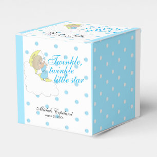 Twinkle, Twinkle Little Star -  Baby Boy Thank You Favour Box