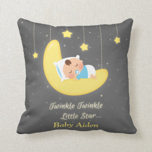Twinkle Twinkle Little Star Baby Nursery Decor Cushion