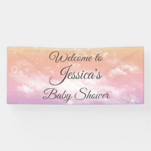 Twinkle Twinkle Little Star Baby Shower Banner