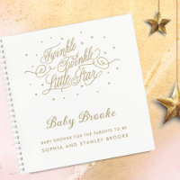 Twinkle Twinkle Little Star Baby Shower Guest Book