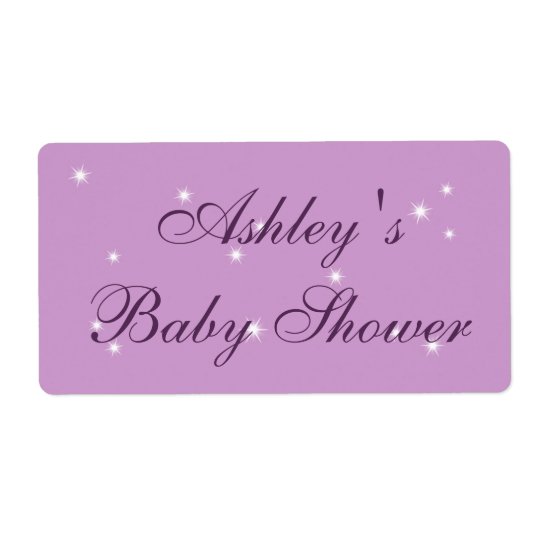 Twinkle Twinkle Little Star baby Shower Label Shipping Label