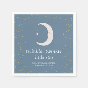 Twinkle Twinkle Little Star Baby Shower Napkin