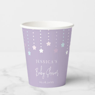 Twinkle Twinkle Little Star Baby Shower Paper Cups