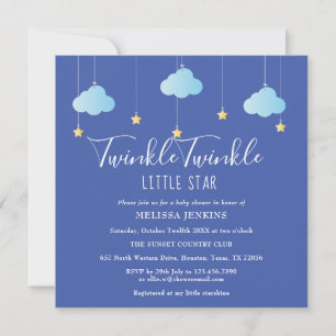 Twinkle Twinkle Little Star Baby Shower / Sprinkle Invitation