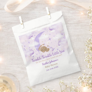 Twinkle Twinkle Little Star Bear Baby Shower Favour Bag