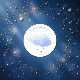Twinkle Twinkle Little Star Classic Round Sticker