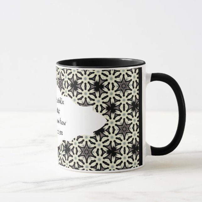 Twinkle, twinkle little star do you know how loved mug (Right)
