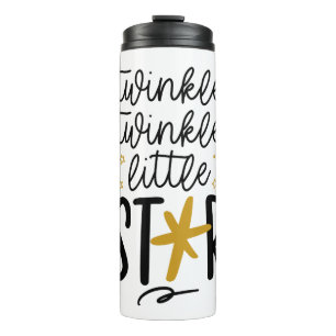 Twinkle Twinkle Little Star Doodle Thermal Tumbler