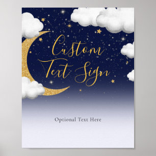 Twinkle Twinkle Little Star First Birthday Sign
