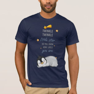 Twinkle, Twinkle Little Star for Sleep Penguin Ta T-Shirt