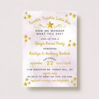 Twinkle Twinkle Little Star Gender Reveal Party