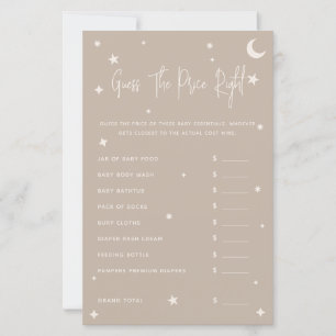 Twinkle Twinkle Little Star Guess The Price Game