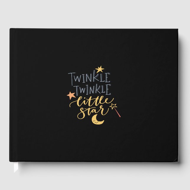 twinkle twinkle little star guest book (Front)