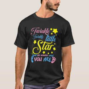 Twinkle Twinkle Little Star How We Wonder Gender K T-Shirt