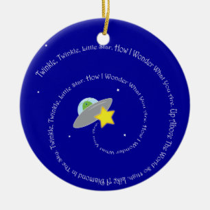 twinkle twinkle little star ornament
