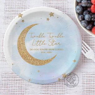 Twinkle Twinkle Little Star Paper Plate