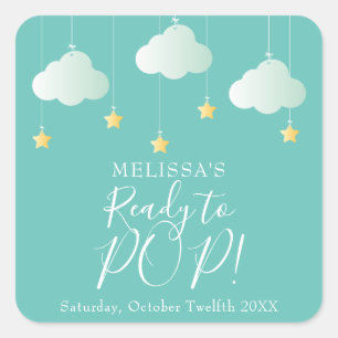 Twinkle twinkle little star Ready to POP Square Sticker