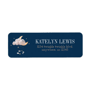 Twinkle Twinkle Little Star Return Address Labels