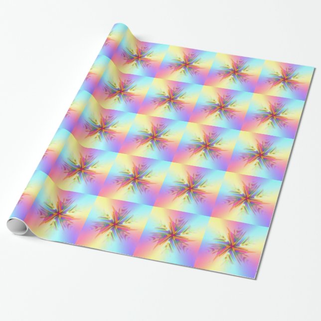 Twinkle Twinkle Little Star Wrapping Paper (Unrolled)