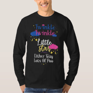 Twinkle Twinkle Little Stars Either Way Lots Of Po T-Shirt