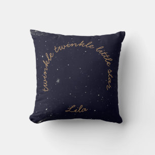 Twinkle twinkle little stars Personalised cushion