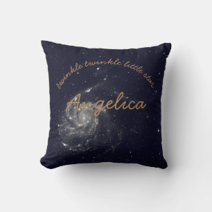 Twinkle twinkle little stars Personalised cushion