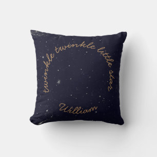 Twinkle twinkle little stars Personalized cushion
