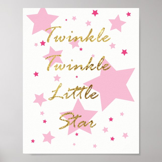 Twinkle Twinkle Poster (Front)