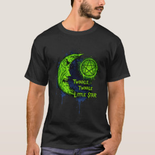 Twinkle, Twinkle — Sinister Moon Gothic Design T-Shirt