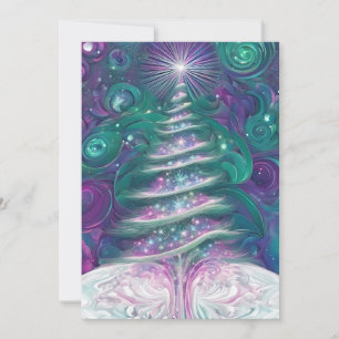 Twinkling Christmas Tree Holiday Card