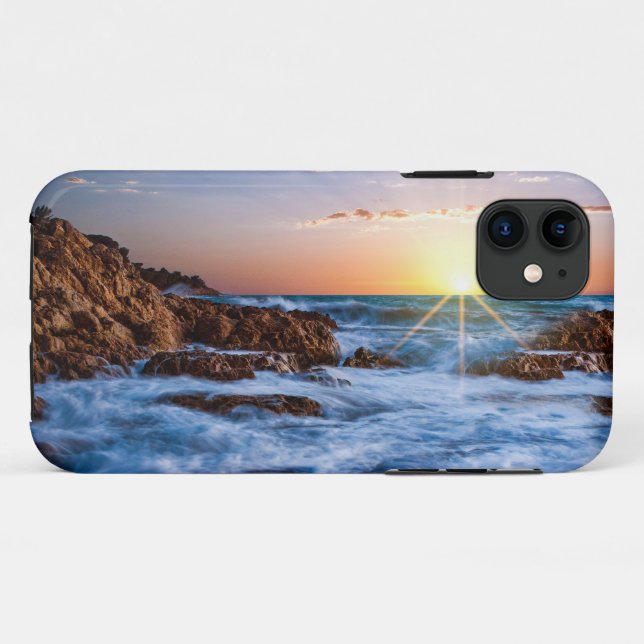 Twinkling Icelandic Sunset Case-Mate iPhone Case (Back (Horizontal))