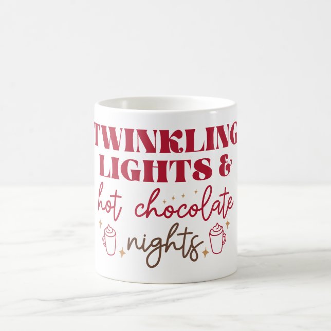 Twinkling Lights - Christmas Mug (Center)