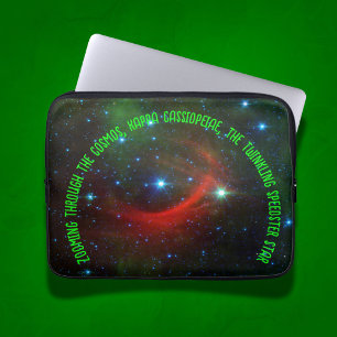 Twinkling Speedster Star Kappa Cassiopeiae   Laptop Sleeve