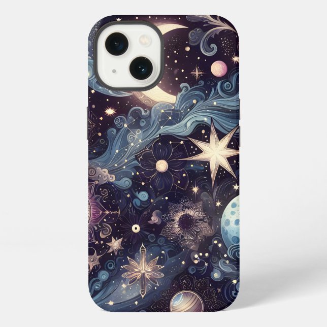 Twinkling Stardust iPhone Case (Back)
