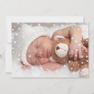 Twinkling Stars - Family Photo Card
