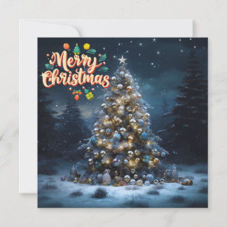 Twinkling Traditions Christmas Card