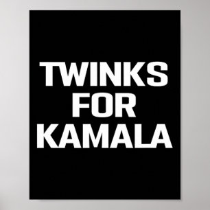 Twinks For Kamala Harris Lgbtq Pride Gay Lesbian R Poster