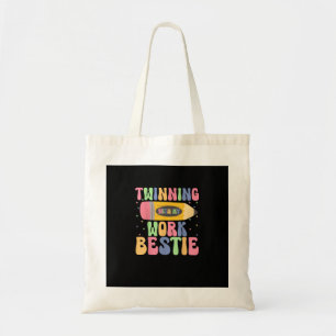 Twinning With My Work Bestie Spirit Week Best Frie Tote Bag