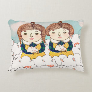 Twins 2013 decorative cushion