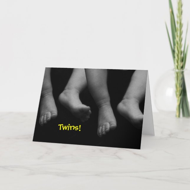 Twins Announcement (Front)