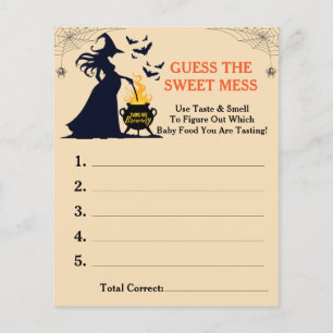Twins are Brewing Halloween Baby Shower Games