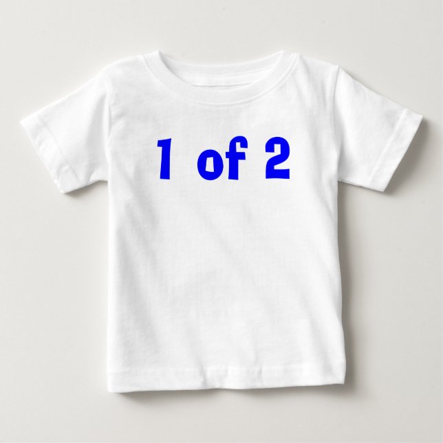 Twins Baby T-Shirt (Front)