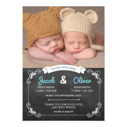 baby card announcements