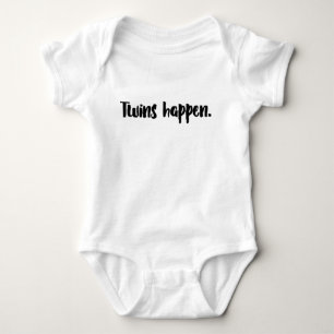 Twins bodysuit, twins shirt, twins baby gift bodysuit