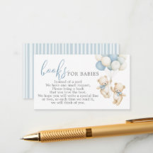 Twins Books for Babies Request Card