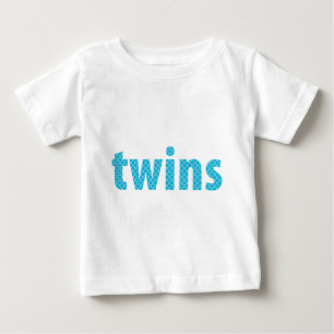 TWINS COLLECTION - boys {aqua} Baby T-Shirt