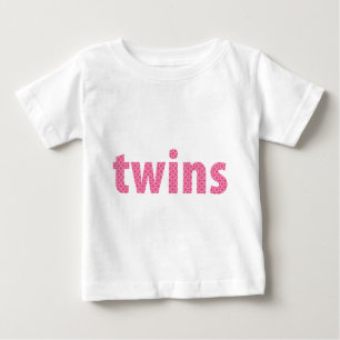 TWINS COLLECTION - girls {pink} Baby T-Shirt