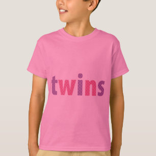 TWINS COLLECTION - girls {violet + pink} T-Shirt