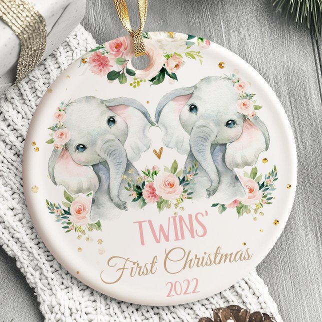 TWIN'S First Christmas Ornament Safari animals (TWIN'S First Christmas Ornament Safari animals)